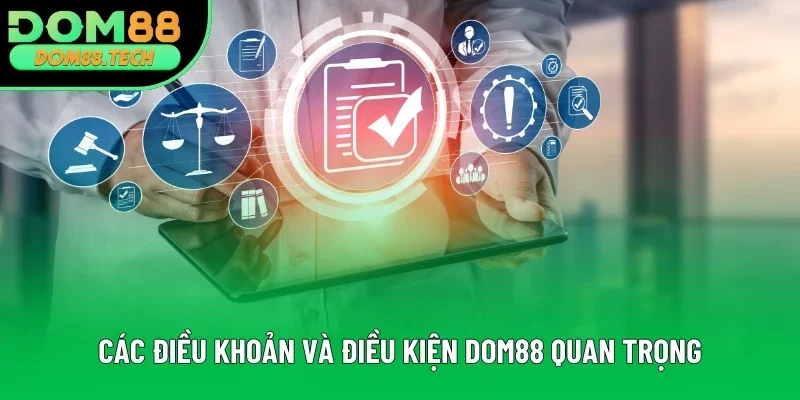 Các điều khoản và điều kiện DOM88 quan trọng Các điều khoản và điều kiện DOM88 quan trọng