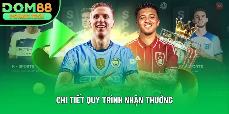 Chi tiết quy trình nhận thưởng