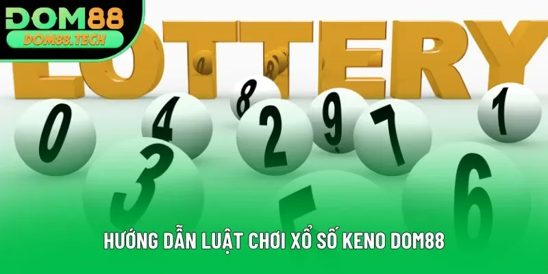 Hướng dẫn luật chơi xổ số Keno Dom88 Hướng dẫn luật chơi xổ số Keno Dom88