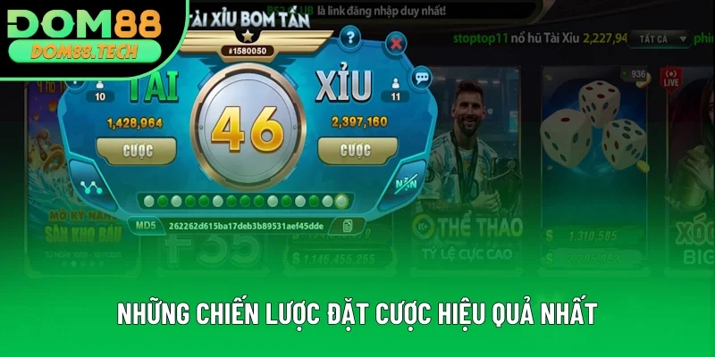 Những chiến lược đặt cược hữu hiệu nhất